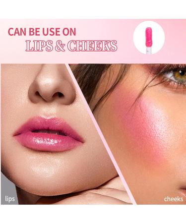Magic Color Changing Lip Gloss | Hydrating Pink Mood Lipstick & Lip Tint | Plumping Lip Serum for Women & Girls | Best Lip Care Products - Buy Online on SooperMarket.com