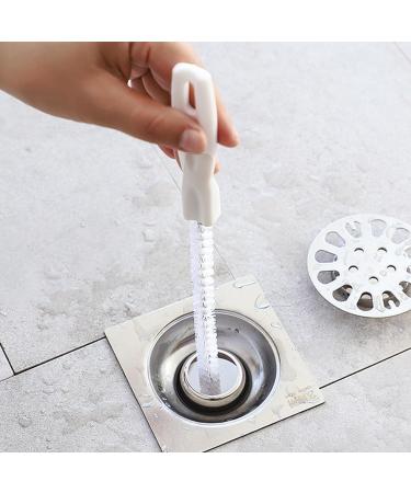 4Pcs Sewer Drain Cleaning Brush Bendable Sink Overflow Drain Brush For Bathroom Sewer Hair Catcher Flexible Cleaner Flexible Drain Brush Long Nylon Cleaner - Buy Online on SooperMarket.com