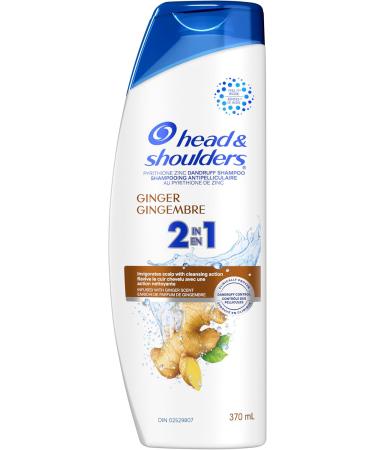 Head & Shoulders Ginger 2-in-1 Anti-Dandruff Shampoo + Conditioner 370 mL - Buy Online on SooperMarket.com
