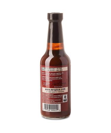 Mr. Spice Organic Honey BBQ Sauce - Salt-Free, Fat-Free, Gluten-Free, Vegetarian - Low Calorie Barbecue Marinade - Buy Online on SooperMarket.com