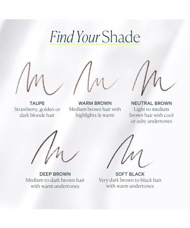 Well People Expressionist Brow Pencil | Vegan & Cruelty-Free Defining Brow Pencil for Natural Finish | Ultra-Fine Tip | Neutral Brown - Shop Internationally - Buy Online on SooperMarket.com