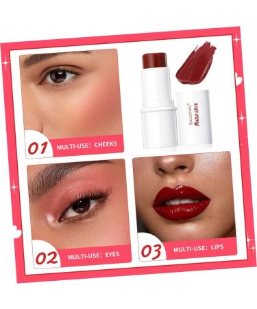 Mikinona Contour Stick Makeup 1 Set Contour Stick Creami Blush for Cheeks Longwear Makeup Contouring Stick Highlight Tours - Buy Online on SooperMarket.com