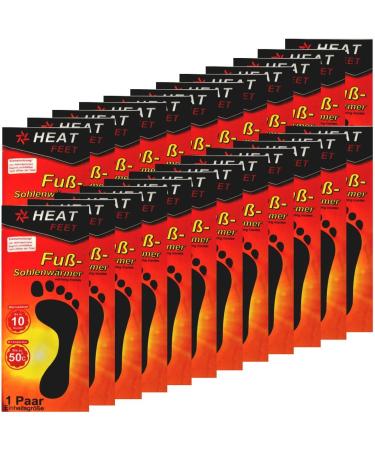 24 Pairs of 'Heat Feet' Foot Warmers - Premium Heat Insoles for Ultimate Comfort and Warmth - International Shipping Available - Buy Online on SooperMarket.com