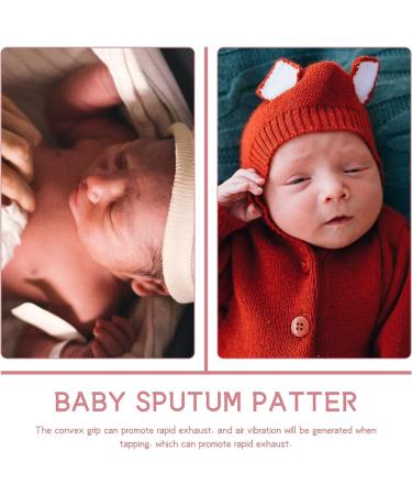 Baby Palm Chest Pressure Drum Cup | Silicone Massager for Baby Phlegm | Pink | 7.7X7.7X5.7CM - Buy Online on SooperMarket.com