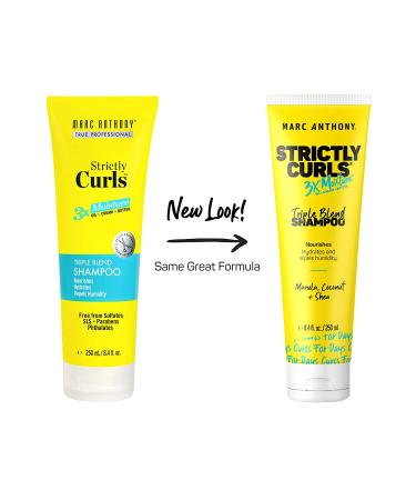 Marc Anthony Strictly Curls Shampoo 8.4 fl oz - Revitalize Curly Hair - Buy Online on SooperMarket.com