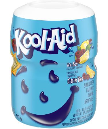Kool-Aid Ice Blue Raspberry Lemonade Drink Mix 517g (Pack of 12) Ice Blueberry Raspberry Lemonade - Buy Online on SooperMarket.com