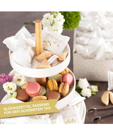 Weddingtree 60 Lucky Biscuits - German Guest Gifts & Wedding Decor - Individually Packaged - Buy Online on SooperMarket.com