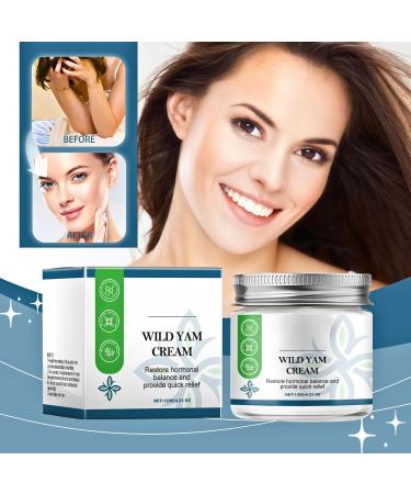 Wild Yam Cream Wild Yam Cream Hormone Balance Wild Yam Skin Cream Wild Yam Body Cream Wild Yam Body Creams For Women & Men Wild Yam Anti Aging Face Cream Moisturizing Cream for Face & Body - Buy Online on SooperMarket.com
