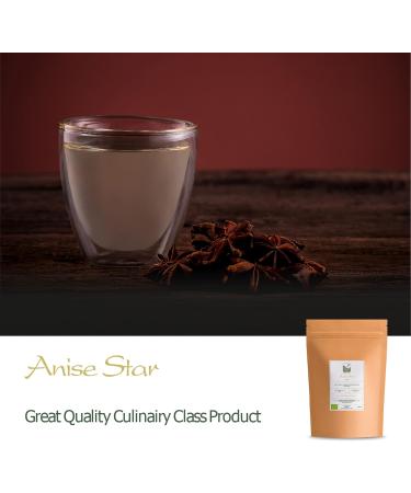 Organic Anise Star Seed Tea - Illicium Verum Herbal Infusion 200g - Buy Online on SooperMarket.com