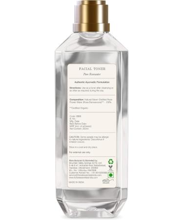 Buy Forest Essentials Pure Rose Water Facial Toner 200ml - Hydrating & Natural Skincare | International Shipping Available - Buy Online on SooperMarket.com