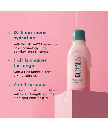 Coco & Eve Like A Virgin Super Hydrating Shampoo - Sulfate-Free Hair Care with Argan, Coconut & Avocado Oil - For Dry, Damaged, Color-Treated Hair - Anti-Frizz & Repair (8.4 fl oz) - Buy Online on SooperMarket.com