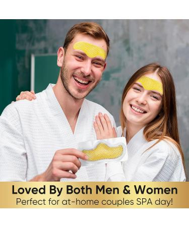 24K Gold Collagen Forehead Wrinkle Patches - Smooth Frown Lines - Buy Online on SooperMarket.com