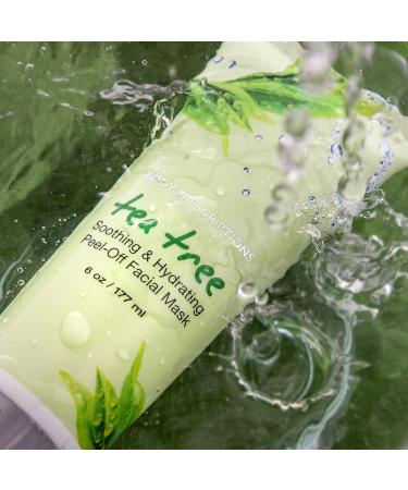 Body Prescriptions Tea Tree Peel-off Facial Mask - Deep Cleansing & Blackhead Removal - Buy Online on SooperMarket.com