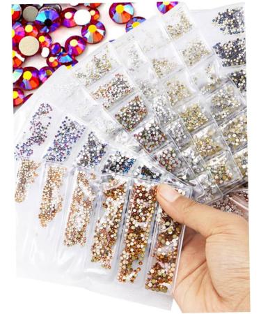 nail art set DIY Nails Rhinestones Nail Art Cosmetics Clothes Design Jewels Diamond Accessories Style4 - Buy Online on SooperMarket.com
