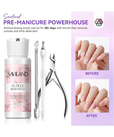 SAVILAND Acrylic Nail Kit with Drill | Complete Professional Set for Beginners | DIY Home Salon Essentials - Buy Online on SooperMarket.com