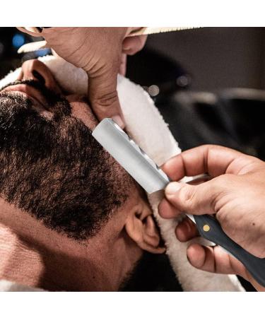 Stainless Steel Cut Throat Razor Kit with Leather Sharpener - Perfect Gift for Men - M&LD Straight Edge Razor Blades for Barber and Home Use - Buy Online on SooperMarket.com