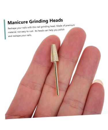 Gogogmee Nail Polisher Gel for Nails Nail Art Nail Drill Heads Polishing Head Nail Beauty Tools Manicure Grinding Head Nail Tools Carbide Nail Drill Bit Nail Polish Bits Tungsten Steel - Buy Online on SooperMarket.com