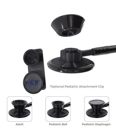 MDF Pediatric Attachment with Clip for MD ONE Epoch Titanium Stethoscope - Blackout - Buy Online on SooperMarket.com