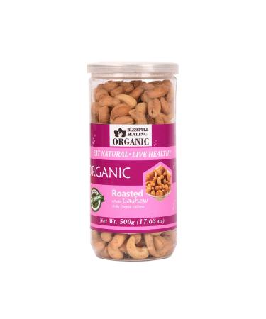 Blessfull Healing Organic Natural Vegan Chilly Cheese Roasted Whole Cashew Nuts Crunchy Kaju 500 Gram