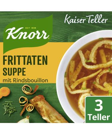 Buy Knorr Kaiserteller Frittatensuppe Authentic German Soup 14x51g | International Shipping Available - Buy Online on SooperMarket.com