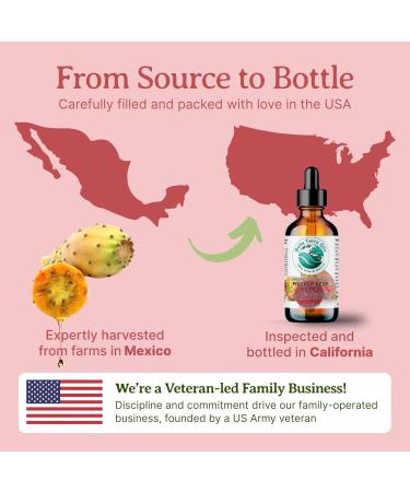 Shop Bella Terra Prickly Pear Oil 4 oz - Nourishing Cactus Oil with Omega-6 & Vitamin K - Experience Natural Luxury - Buy Online on SooperMarket.com