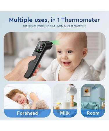 Viproud No-Touch Digital Forehead Thermometer - High Accuracy with LED Screen and Fever Alarm - Buy Online on SooperMarket.com