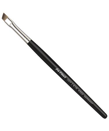 Da Vinci EYELINER BRUSH - EYEBROW BRUSH vegan synthetic fiber Made in Germany 1 piece black 1 piece (1 pack)