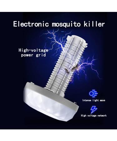 Buzz Blast Pro Electric Cordless Mosquito Zapper for Outdoor and Indoor Portable Multifunctional Solar and USB Charging Bug Zapper Home Bedroom Backyard Camping Using (Orange) - Buy Online on SooperMarket.com