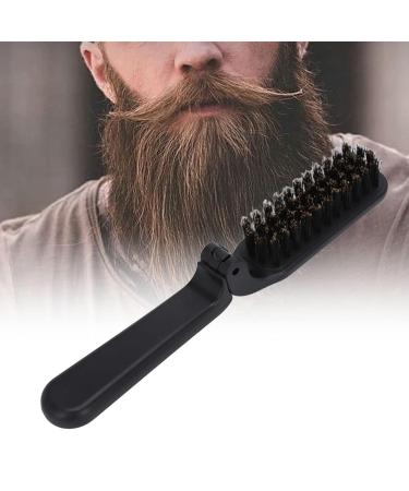 Collapsible Hairbrush & Travel Beard Styling Combs | Double-Headed Antistatic Brushes for Men | Smooth Shine & Style Anywhere - Buy Online on SooperMarket.com