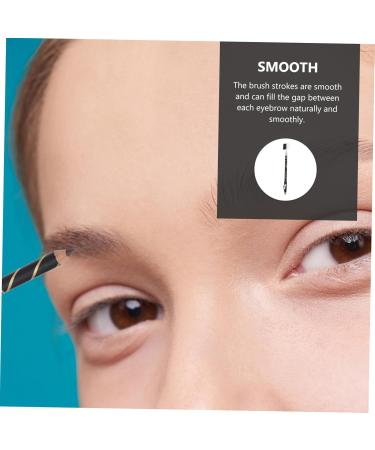 Healvian 20 Pcs Two-in-one Eyebrow Pencil Eyebrow Liner Eyebrow Cosmetics Brow Drawing Pens Brown Wooden - Buy Online on SooperMarket.com
