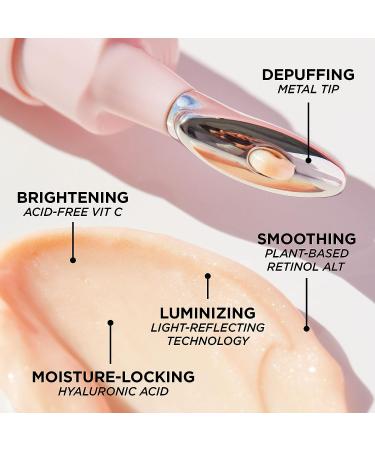 BeautyBio Eyelighter Concentrate: Smoothing, Brightening & Priming Serum + Depuffing Tool - 1 ct - Buy Online on SooperMarket.com