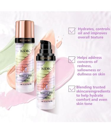 Hydrating Colour Corrector Primer - Anti-Redness Makeup Base for Pore Minimizing - Buy Online on SooperMarket.com