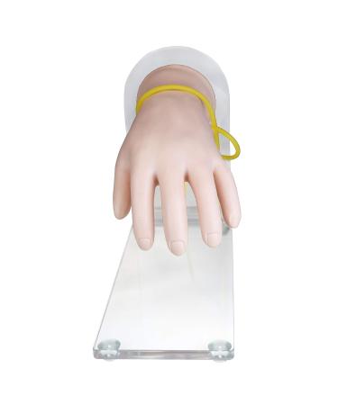 Vision Scientific VAZ800 Advance Opisthenar IV Injection Hand Model - Realistic Soft Material Detailed Injectable Metacarpal & Digital Thumb Veins for Medical Training - Buy Online on SooperMarket.com
