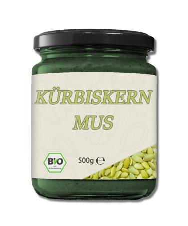 Mynatura bio pumpkin seedmus I pumpkin I pumpkin seed i Mus i spread i bread spread i muesli-topping i bake i in the glass (2x 500g) 500 g (2 Pack)