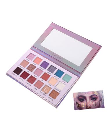 PLAFOPE 1pc 15 Waterproof Eye Shadow Eye Shadow Portable Eyeshadow Compact Eyeshadow Palette