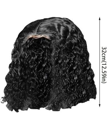 Hair Dance Dry Shampoo European And American Short Curly Hair African Small Curly Head Fiber Head Cover Hair No More Black One Size - Buy Online on SooperMarket.com
