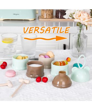 RosewineC 4-in-1 Portable Milk Powder Dispenser for Baby Feeding - 240ml Travel Storage Container - Buy Online on SooperMarket.com