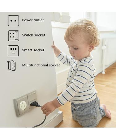 Jenbode Outlet Covers Baby Proofing  32 Pack Safe & Secure Electric Plug Protectors  Sturdy Childproof Socket Covers for Home & Office  Easy Installation  Protect Toddlers & Babies - Buy Online on SooperMarket.com