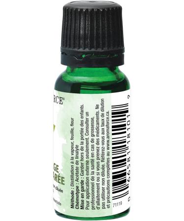 Aromaforce Clary Sage Essential Oil 15mL - Buy Online on SooperMarket.com