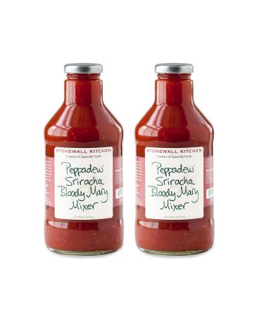 Stonewall Kitchen Peppadew Sriracha Bloody Mary Mixer, 24 Ounces (Pack of 2)