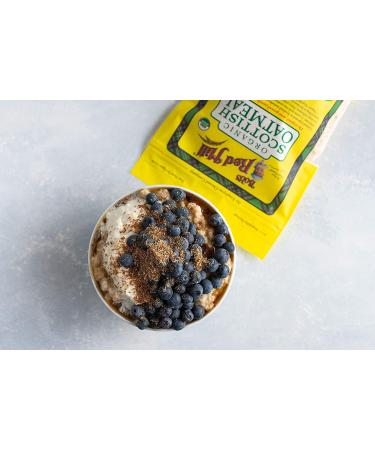 Bob's Red Mill Organic Scottish Oatmeal 20oz (Pack of 2) - Resealable Pouch for Freshness - Buy Online on SooperMarket.com