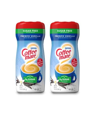 Coffee Mate French Vanilla Sugar Free Coffee Creamer 10.2 Oz (Pack of 2)