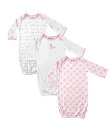 Luvable Friends Baby Girls' Nightgown 0-6 Months Bird