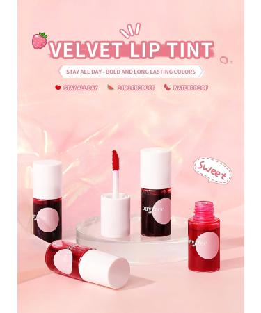 2 Pack Lip Tint Stain Set - Apple & Watermelon | Multi-use Lip & Cheek Tint | High Pigment & Long-Lasting Makeup - Buy Online on SooperMarket.com