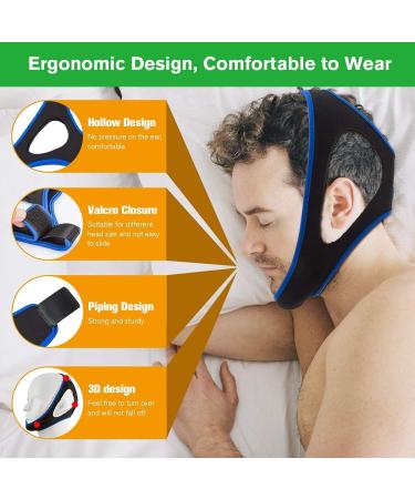Anti-Snore Chin Strap for Men and Women - Stop Snoring with Comfort - Buy Online on SooperMarket.com