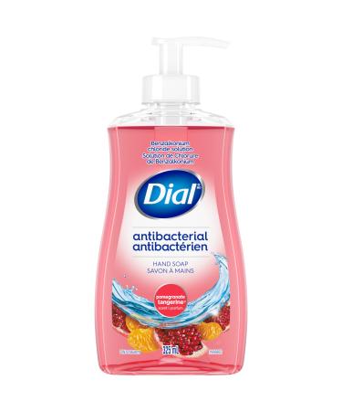 Dial Antibacterial Liquid Hand Soap Pomegranate Tangerine 325ml Tangerine 325 ml (Pack of 1)