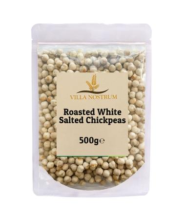 Roasted Chickpeas White (Salted) 500g by Villa Nostrum