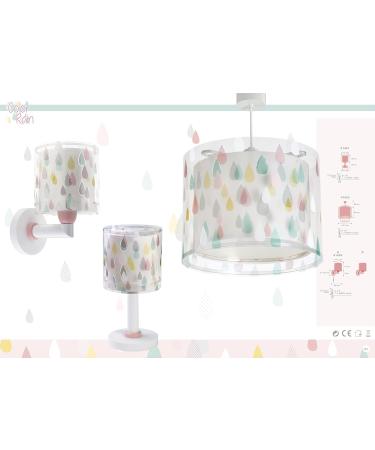 Dalber Children's Wall Lamp - Color Rain | Kids Room Wall Light | E27 | Brighten Your Child's Space with Colorful Design - Buy Online on SooperMarket.com