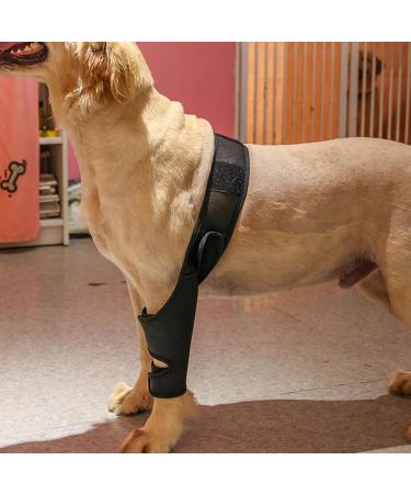 Dog Knee Brace Adjustable Dog Rear Leg Brace Soft Breathable Dog Knee Support Brace for Elderly Disabled Injured Dogs Both Back and Front Legs (S) - Buy Online on SooperMarket.com