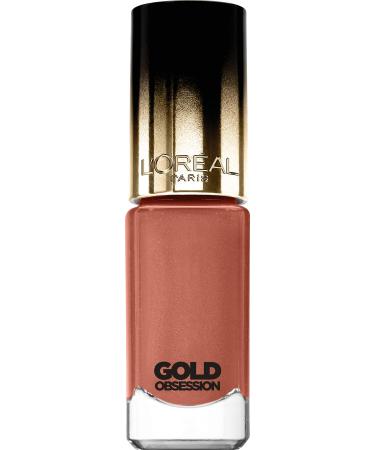 L'OREAL - Vernis ongles - COLOR RICHE GOLD OBSESSION - Nude Gold